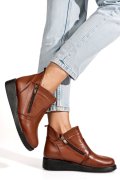 GHETE MARO INCHIS PIELE NATURALA 9PC00