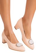PANTOFI ROZ PIELE NATURALA 5S77544BR