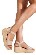 SANDALE NUDE PIELE NATURALA 1S772548039