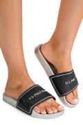 U.S. POLO ASSN, PAPUCI BLACK SILVER SONIA-1FX