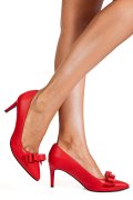 PANTOFI DAMA GUBAN ROSII PIELE NATURALA 1S77257