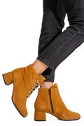 BOTINE MARO PIELE NATURALA 7S7780