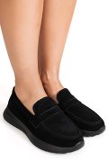 MOCASINI NEGRI PIELE NATURALA INTOARSA TPC2810