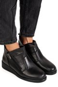 GHETE NEGRE PIELE NATURALA 9PC00