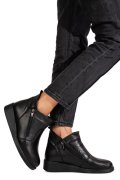 GHETE NEGRE PIELE NATURALA 9PC00