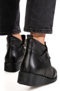 GHETE NEGRE PIELE NATURALA 9PC00