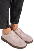 PANTOFI SPORT ROZ PIELE NATURALA INTOARSA FSP001-969