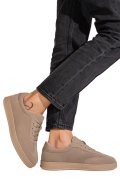 PANTOFI SPORT OLIVE PIELE NATURALA INTOARSA TSP2646