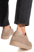 PANTOFI SPORT OLIVE PIELE NATURALA INTOARSA TSP2646