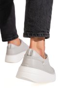 PANTOFI SPORT GRI PIELE NATURALA JPCY3285