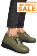 GHETE VERZI PIELE NATURALA APCKD7550