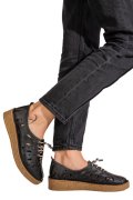 PANTOFI NEGRI PIELE NATURALA 2PC000