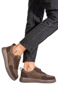 PANTOFI SPORT COFFEE PIELE NATURALA TPC2651