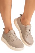 PANTOFI SPORT OLIVE PIELE NATURALA TPC2651