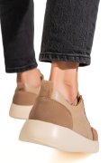 PANTOFI SPORT KHAKI PIELE NATURALA TPC2651