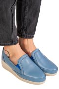 MOCASINI ALBASTRI PIELE NATURALA 0PC1MM