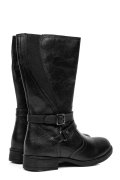 GHETE NEGRE PIELE NATURALA 52420115