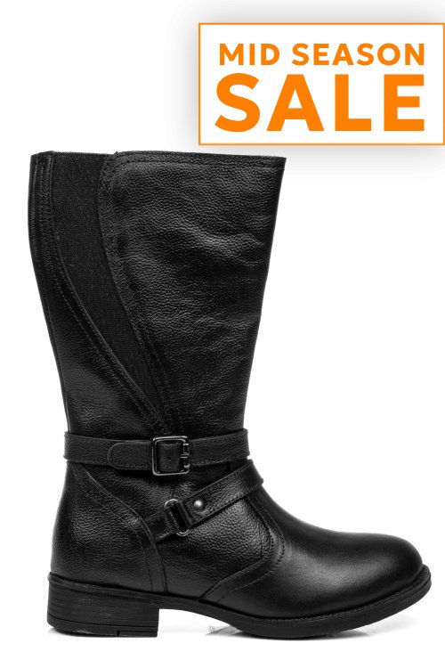 Ghete negre piele naturala 52420115