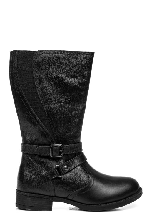 Ghete negre piele naturala 52420115