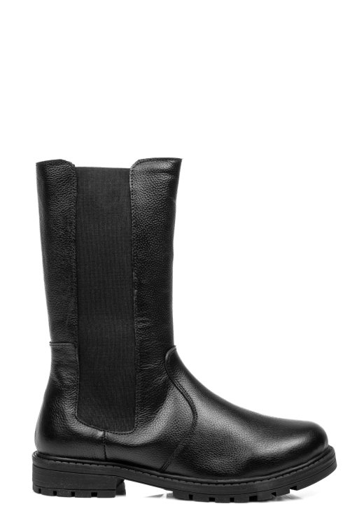 Ghete negre piele naturala 52422027