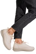 PANTOFI SPORT BEJ PIELE NATURALA QSPL1069