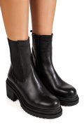 GHETE NEGRE PIELE NATURALA ERRE05