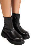 GHETE NEGRE PIELE NATURALA EM8250