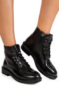 GHETE NEGRE PIELE NATURALA TS77IM5296
