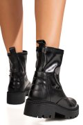 GHETE NEGRE PIELE NATURALA TS77IMA2067