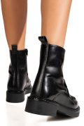 GHETE NEGRE PIELE NATURALA TS77IMA1541
