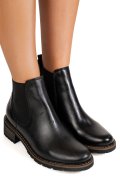 GHETE NEGRE PIELE NATURALA WH-US288H26