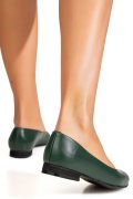 BALERINI FEMEI PIELE NATURALA VERDE 4S7750B