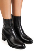 GHETE NEGRE PIELE NATURALA VB264201