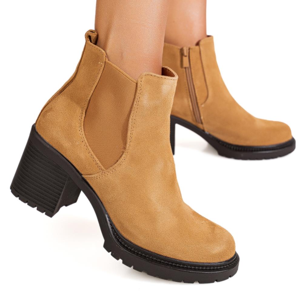 Botine dama cu toc mic