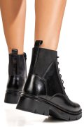 GHETE NEGRE PIELE NATURALA TS77IMA2027