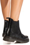 GHETE NEGRE PIELE NATURALA TS77IM4033