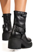 GHETE NEGRE PIELE NATURALA WEERT07