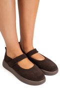 ESPADRILE COFFE PIELE NATURALA INTOARSA TSP2650