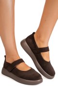 ESPADRILE COFFE PIELE NATURALA INTOARSA TSP2650
