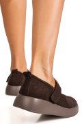 ESPADRILE COFFE PIELE NATURALA INTOARSA TSP2650