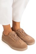 PANTOFI SPORT KHAKI PIELE NATURALA INTOARSA TSP2646