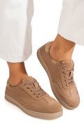 PANTOFI SPORT KHAKI PIELE NATURALA INTOARSA TSP2646