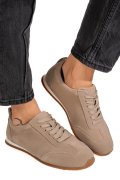 PANTOFI SPORT OLIVE PIELE NATURALA INTOARSA TSP2648