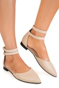 BALERINI BEJ PIELE NATURALA 3S7740