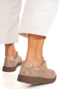 PANTOFI SPORT KHAKI PIELE NATURALA INTOARSA FSP001-969