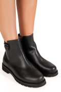 GHETE NEGRE PIELE NATURALA ASPM2801