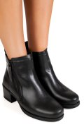 GHETE NEGRE PIELE NATURALA ASPM2803