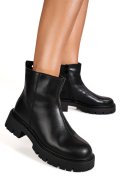 GHETE NEGRE PIELE NATURALA 1SP52