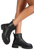 GHETE NEGRE PIELE NATURALA 1SP52