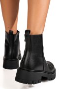 GHETE NEGRE PIELE NATURALA 1SP52